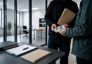 Vorenthalten und Veruntreuen von Arbeitsentgelt - KI Bild