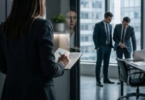 Untreue im Unternehmen Untreue im Unternehmen - KI Bild